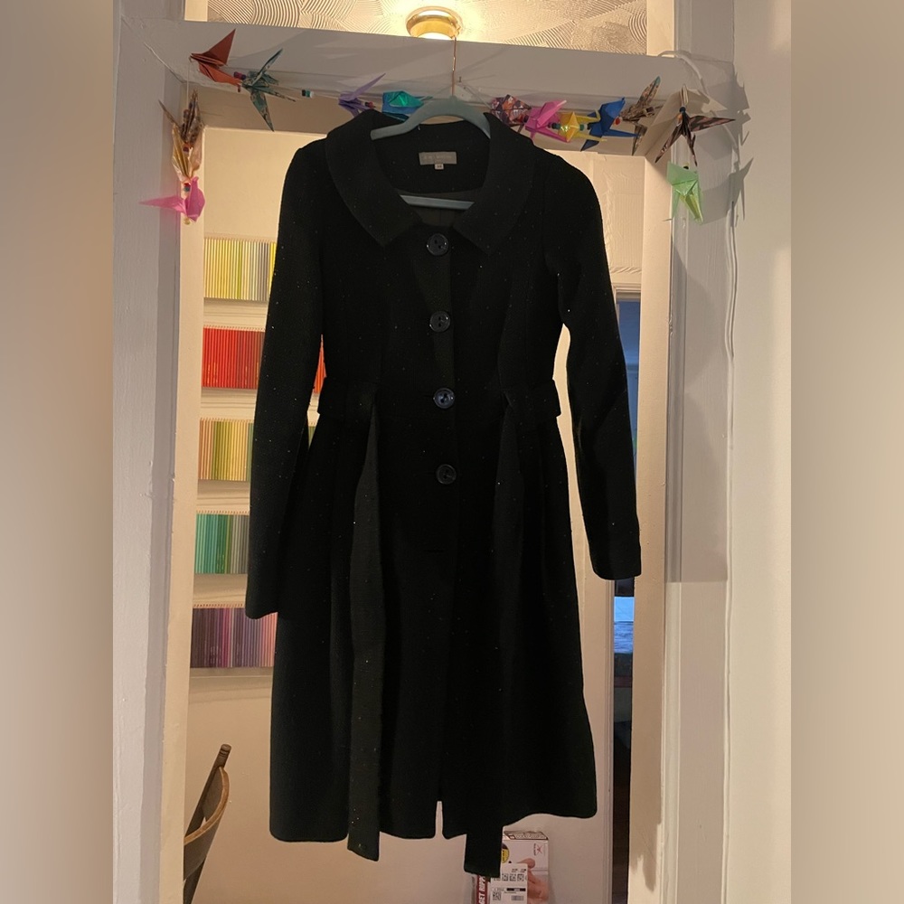 Blancs Manteaux Paris coat, black